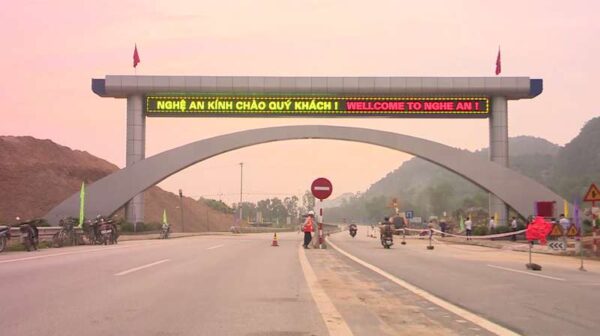 màn hình Led cổng chào