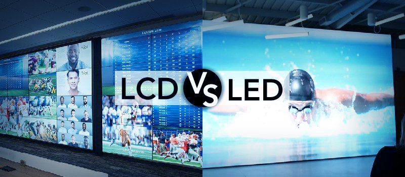 màn hình quảng cáo Led và LCD