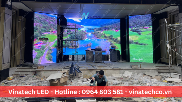 màn hình led p2.5 tại báo thanh niên