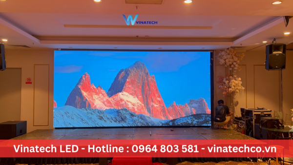 màn hình led p3 tiệc cưới 