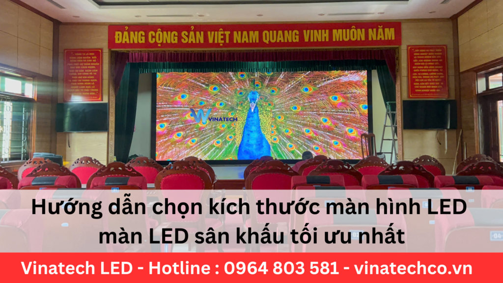 Du an Lap dat man LED P253480hz tai Vien thuoc phong thuoc no