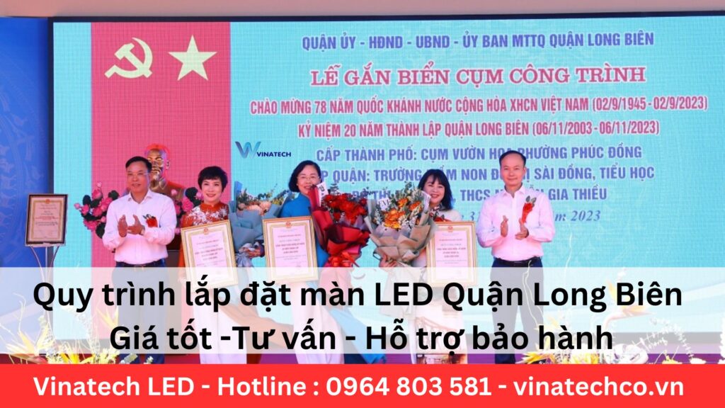 màn led quận long biên