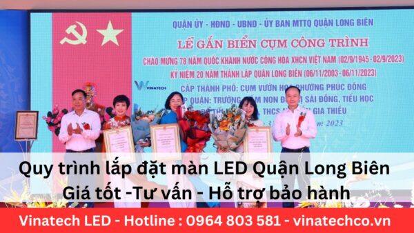 màn led quận long biên